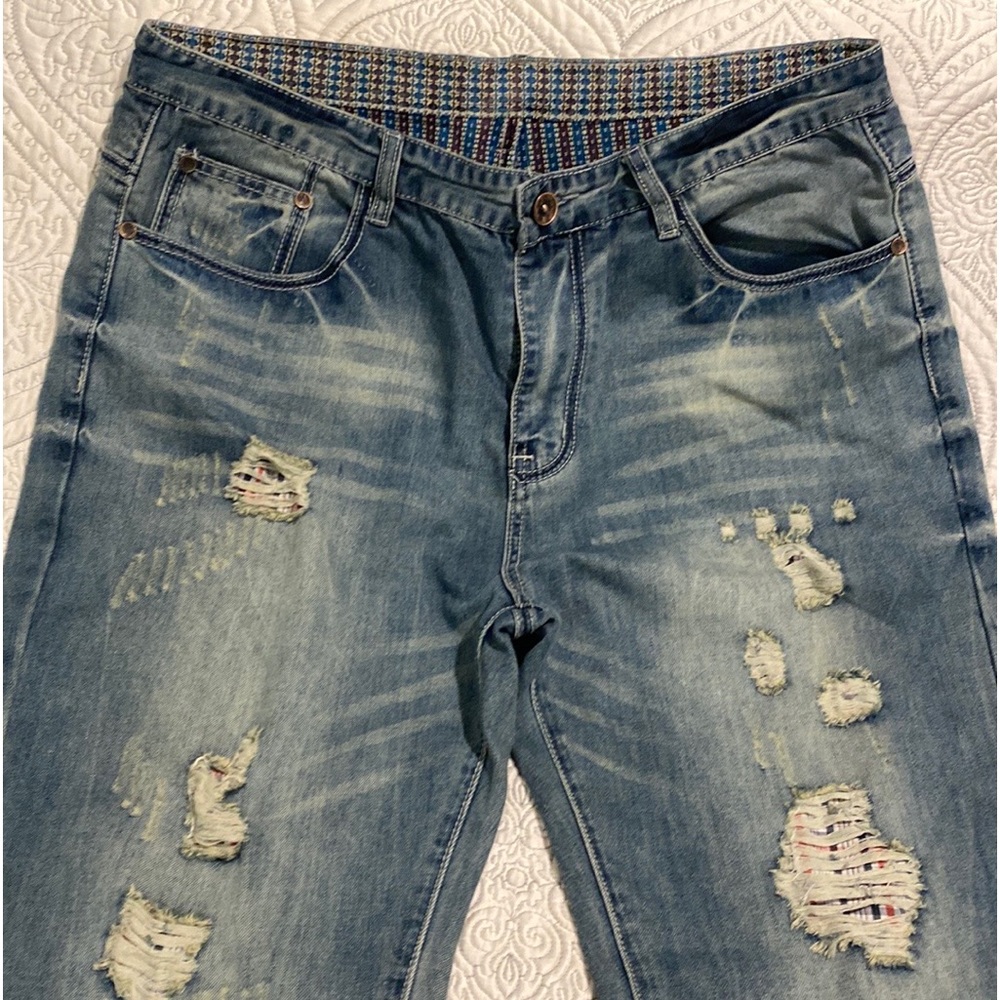Mens blue jeans